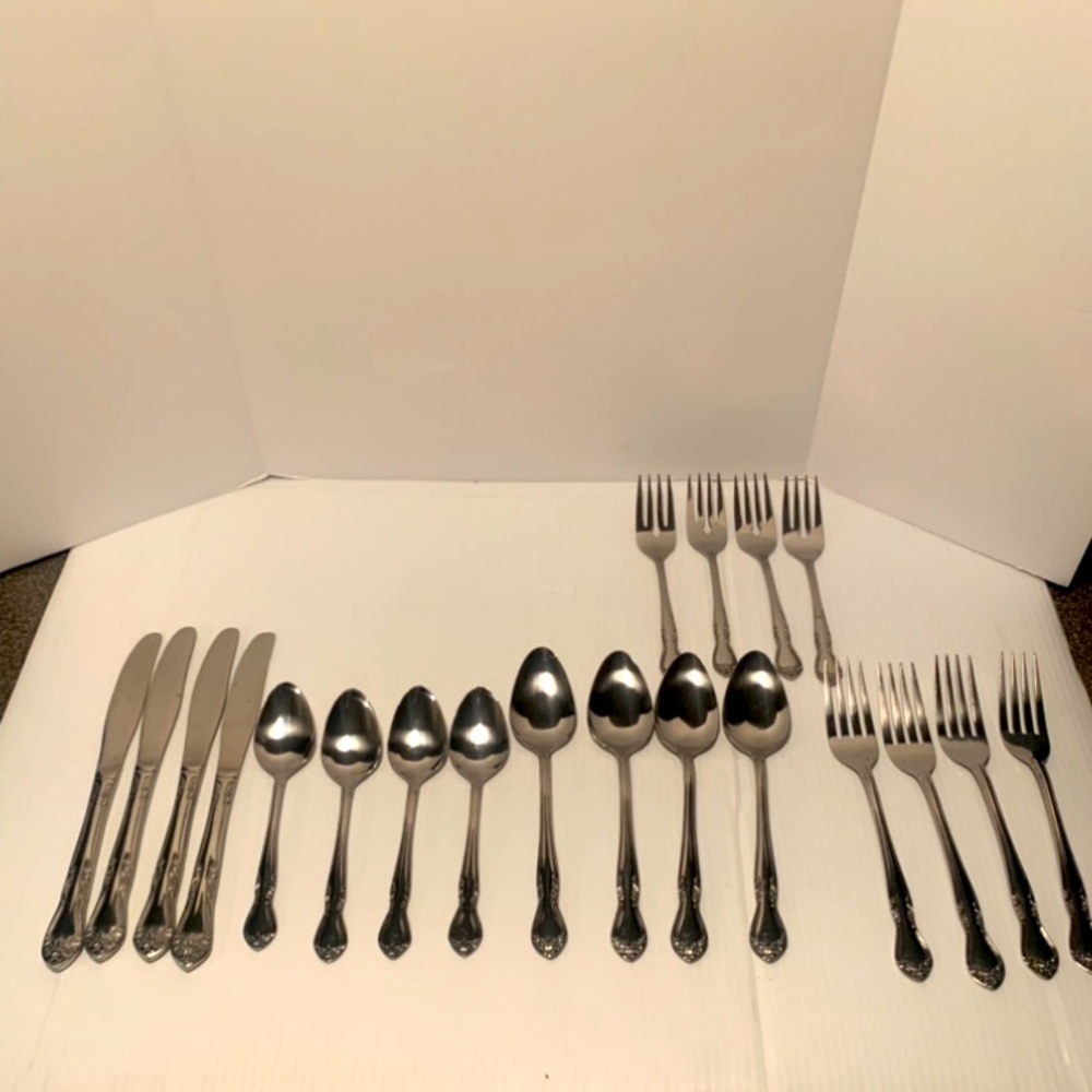 Lifetime Cutlery 20 Piece Set Stainless Steel